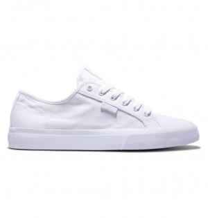 DC Manual Men Sneakers White | US-1897KQZ