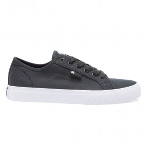 DC Manual Tx Se Men Sneakers Black / Grey / Grey | US-8015NZX