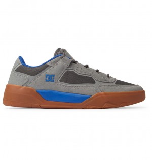 DC Metric Men Skate Shoes Grey | US-5178CZO