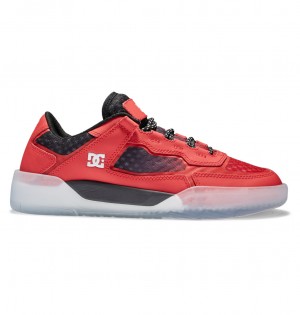 DC Metric Men Sneakers Red | US-8537JIX