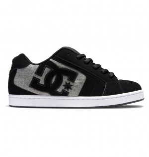 DC Net Men Sneakers Black / Grey | US-3526AZJ