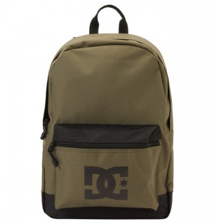 DC Nickel Medium Men Backpacks Green | US-9013SMP