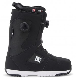 DC Phase Pro BOA® Men Snowboard Boots Black / White | US-0815GJU