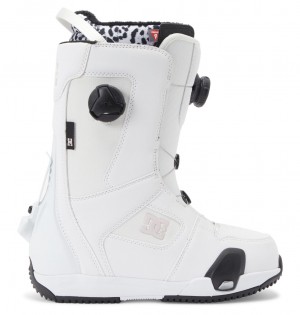 DC Phase Pro Step On BOA® Women Snowboard Boots White / Pink | US-7285PUD