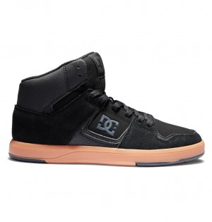 DC Pure High-Top Kids' Sneakers Black | US-5348HNA