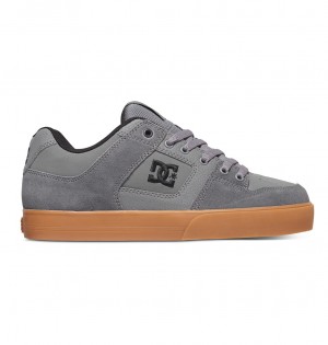 DC Pure Men Sneakers Grey | US-1958WHQ