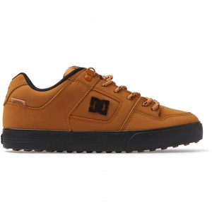 DC Pure WNT Winterised Men Sneakers Brown | US-6487XSF