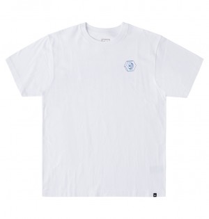 DC Quality Goods Men T-Shirt White | US-6182CVO