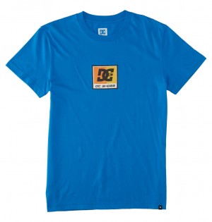 DC Racer Men T-Shirt Blue | US-4167IEK