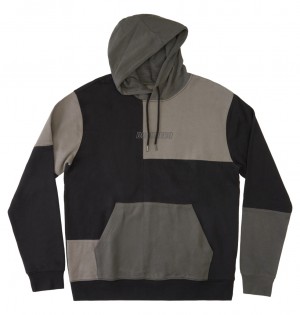 DC Rogers Men Hoodie Black | US-0639LHQ