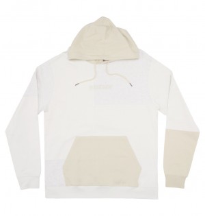 DC Rogers Men Hoodie White | US-4579KRV