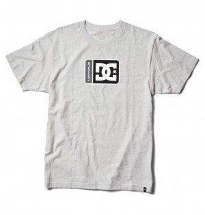 DC Shanahan Men T-Shirt White | US-6937VJR