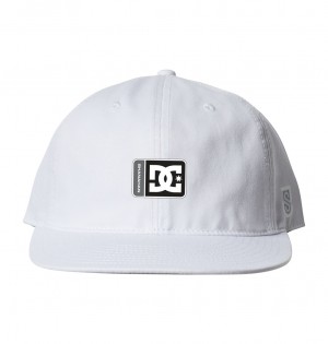 DC Shanahan Strapback Men Caps White | US-1354YCR