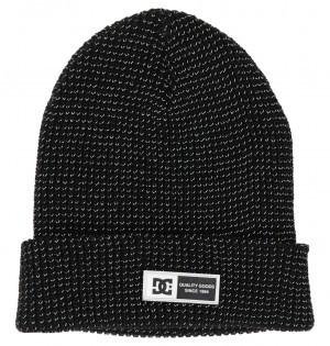 DC Sight Men Beanie Black | US-6702PJA