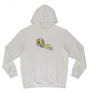 DC Size Matters Pullover Men Hoodie White | US-7829PWR