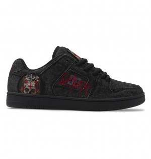 DC Slayer Manteca Men Sneakers Black | US-8943XFZ