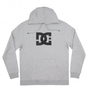 DC Star Men Hoodie Grey | US-4397XCR