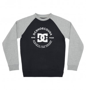 DC Star Pilot Kids' Sweatshirt Black / Grey | US-1395AUH