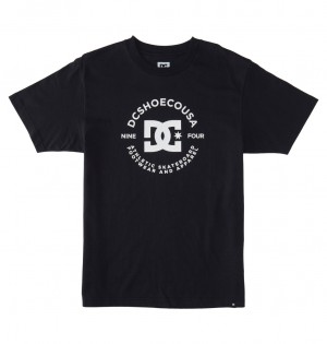 DC Star Pilot Men T-Shirt Black | US-8162QWR