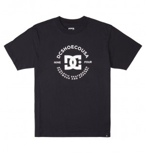 DC Star Pilot Men T-Shirt Black | US-8640UIY