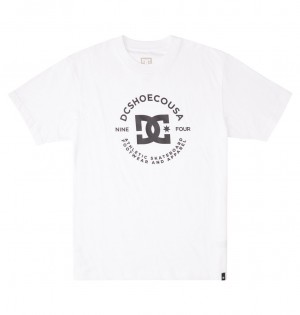 DC Star Pilot Men T-Shirt White | US-4805XZD