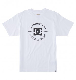 DC Star Pilot Men T-Shirt White | US-9520AXG