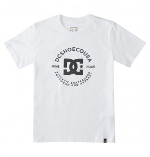 DC Star Pilot Short Sleeve Kids' T-Shirt White | US-3801TLJ