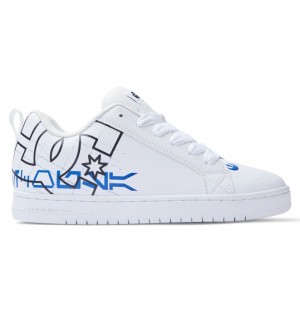 DC Star Wars X DC Court Graffik Men Sneakers White / Blue | US-3601SFV