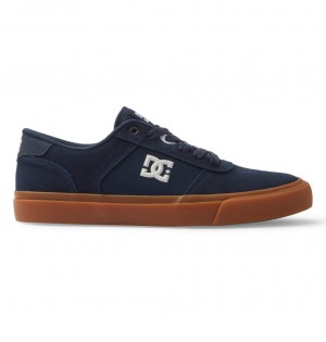 DC Teknic Men Sneakers Navy | US-6729ZVI