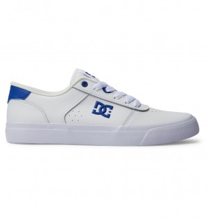 DC Teknic Men Sneakers White / Blue | US-3085JQU