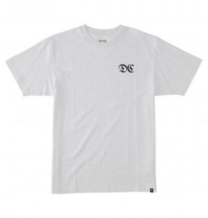 DC The Issue Men T-Shirt White | US-3128JZM