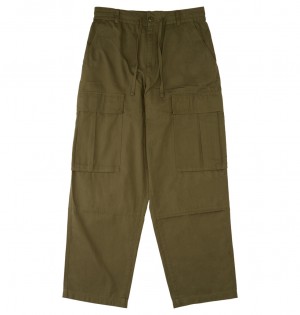 DC The Tundra 2022 Cargo Men Pants Dark Green | US-7254UQS