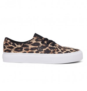 DC Trase Women Sneakers Leopard | US-2813VXQ