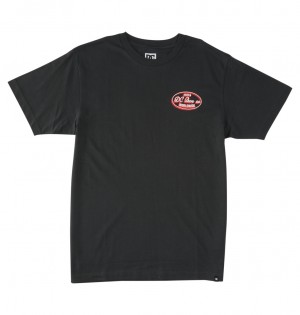 DC Truckin Men T-Shirt Black | US-0734RTD