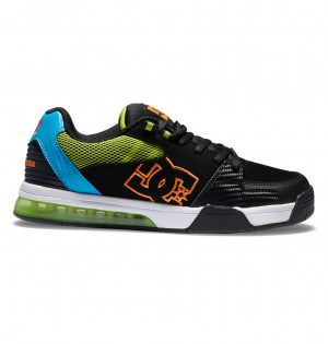 DC Versatile Men Sneakers Black / Blue / Green | US-3052JWV