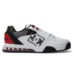 DC Versatile Men Sneakers White / Black / Red | US-5021UTY