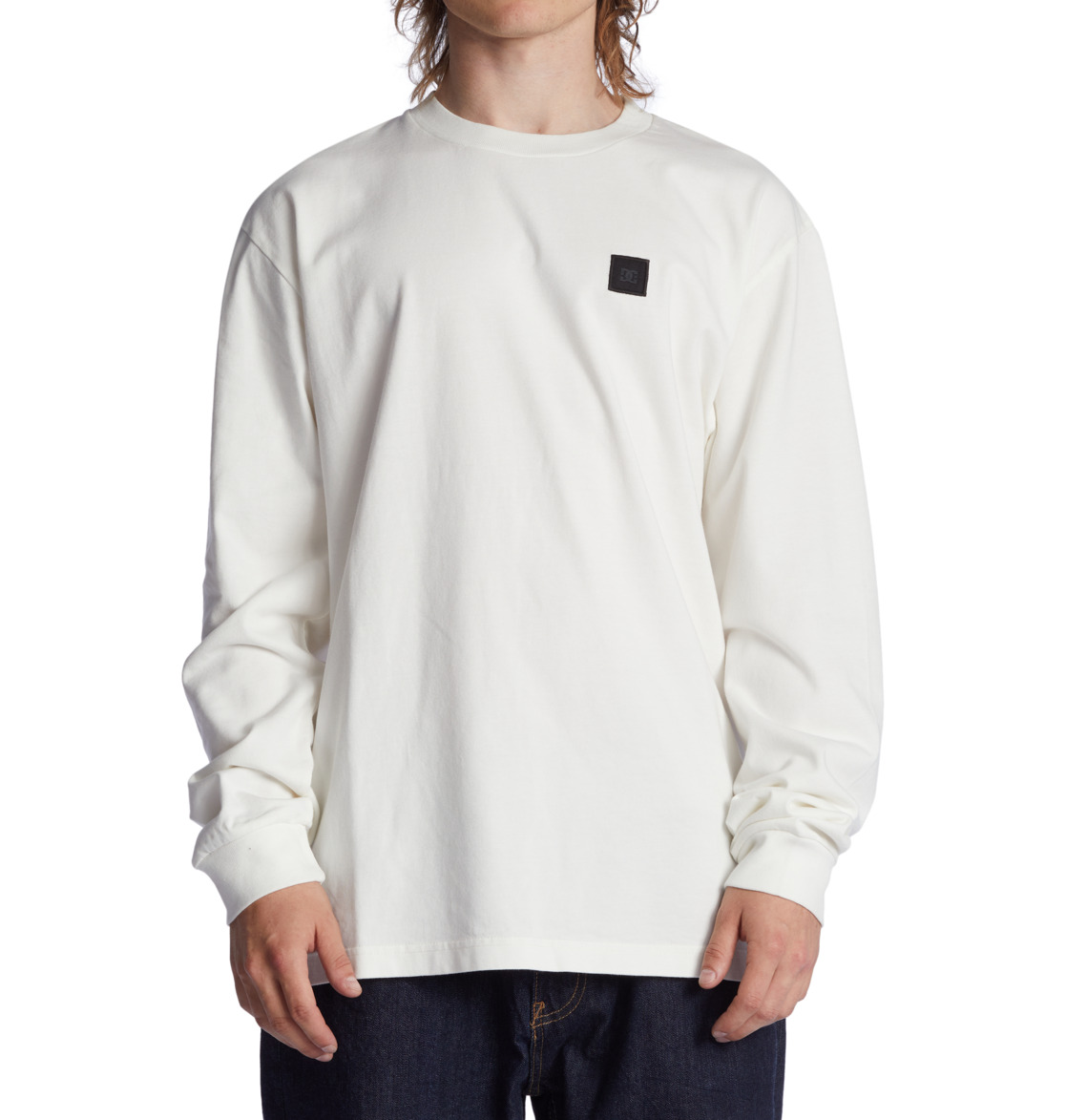 DC 1994 Long Sleeve Men T-Shirt White | US-6952HWF