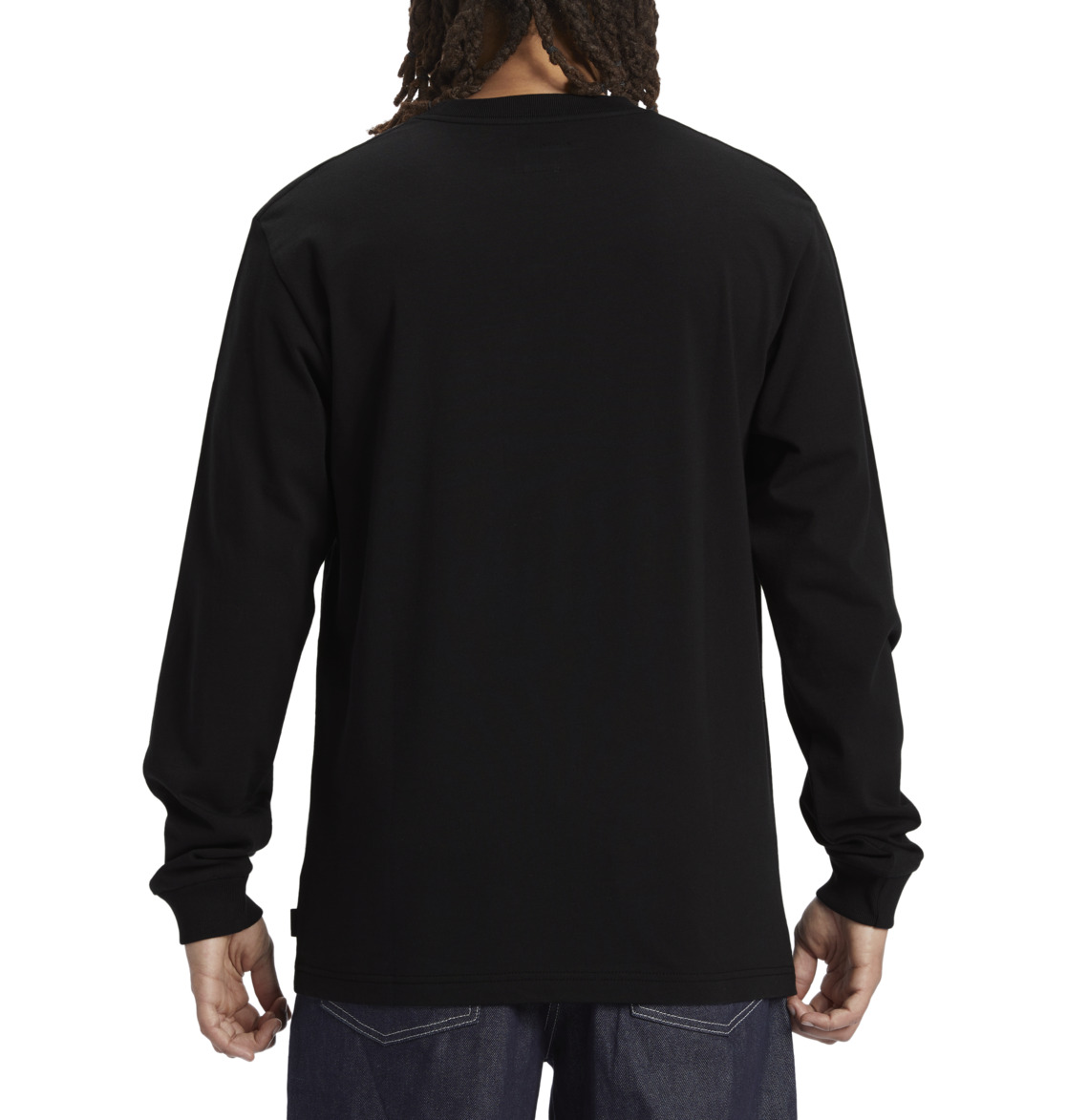 DC 1994 Long Sleeve Pocket Men T-Shirt Black | US-3892VLO