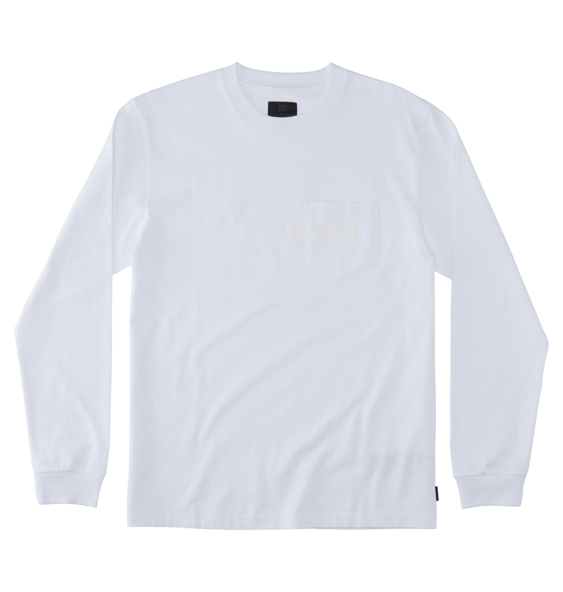 DC 1994 Long Sleeve Pocket Men T-Shirt White | US-3621LXB