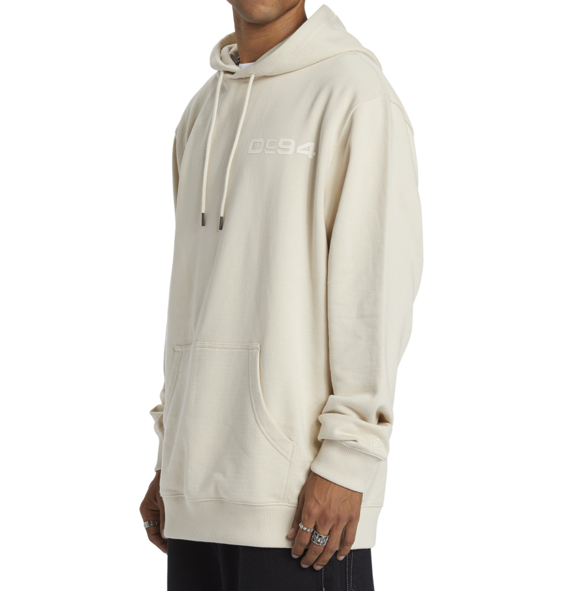 DC 1994 Pullover Men Hoodie Beige | US-7591VIH