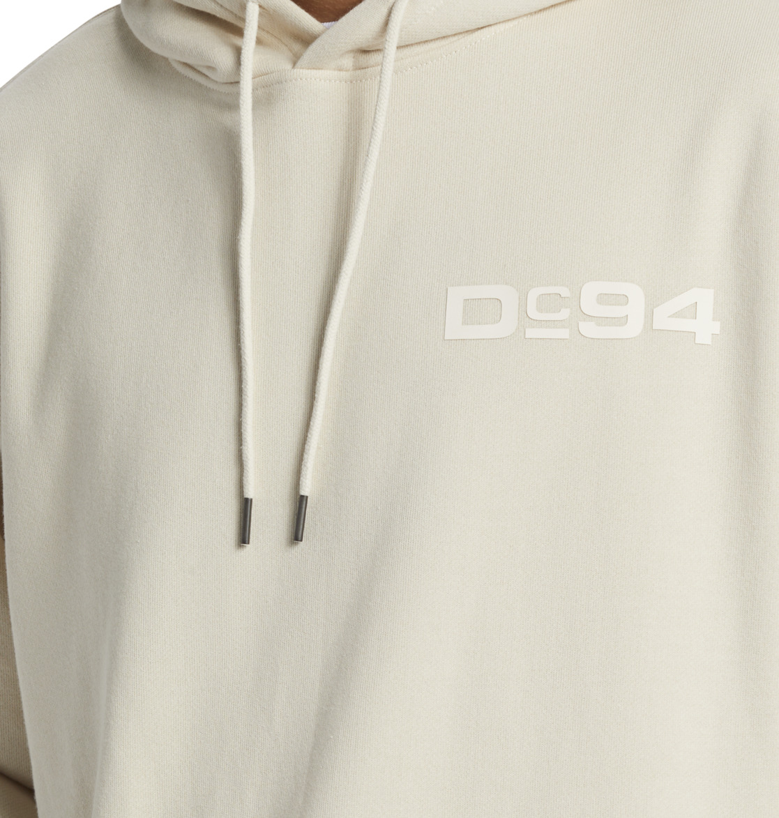 DC 1994 Pullover Men Hoodie Beige | US-7591VIH