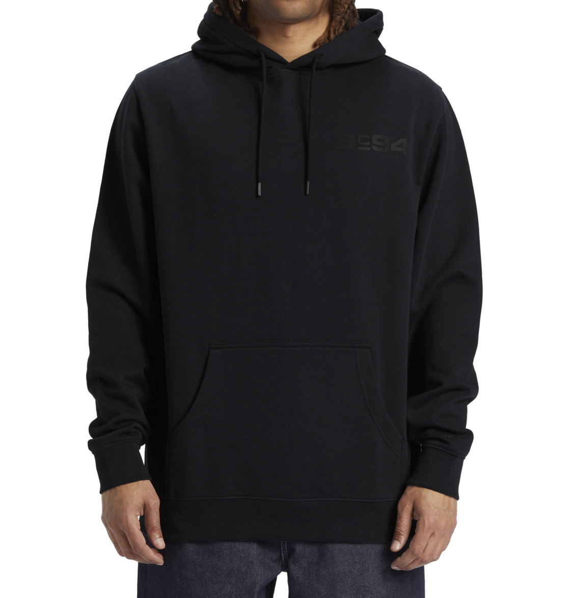 DC 1994 Pullover Men Hoodie Black | US-8902PJS