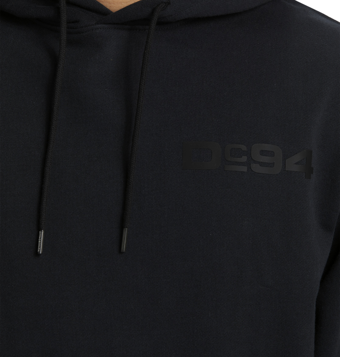 DC 1994 Pullover Men Hoodie Black | US-8902PJS