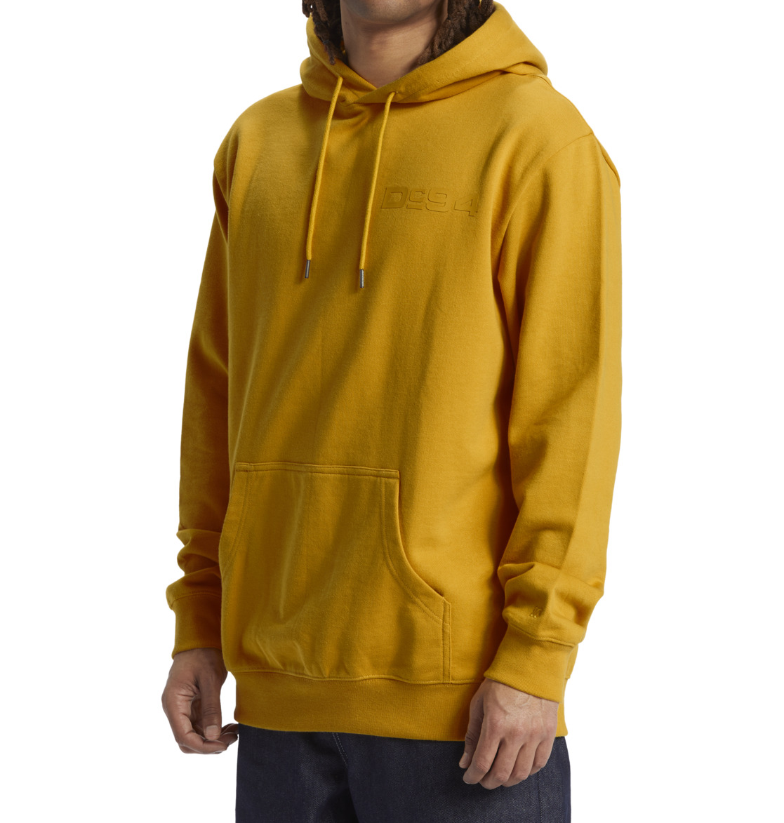 DC 1994 Pullover Men Hoodie Yellow | US-4163OEW