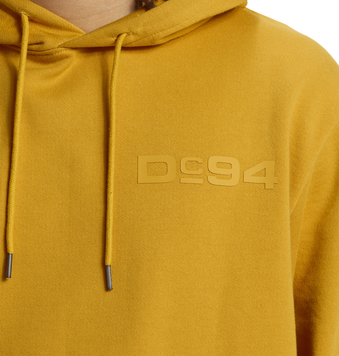 DC 1994 Pullover Men Hoodie Yellow | US-4163OEW