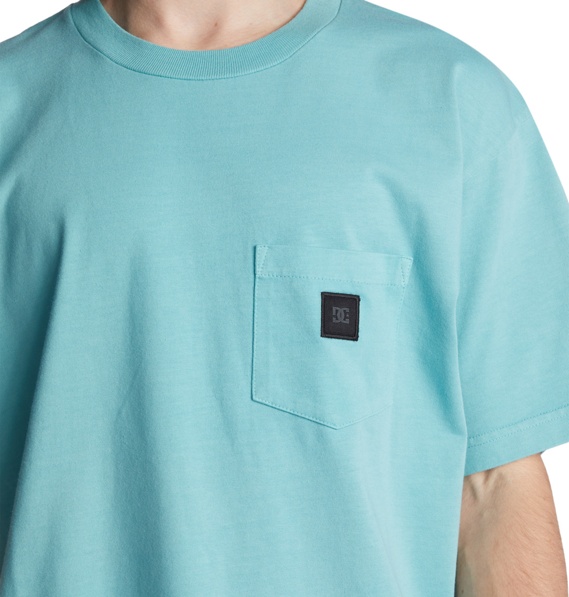 DC 1994 Short Sleeve Men T-Shirt Turquoise | US-7014BCJ