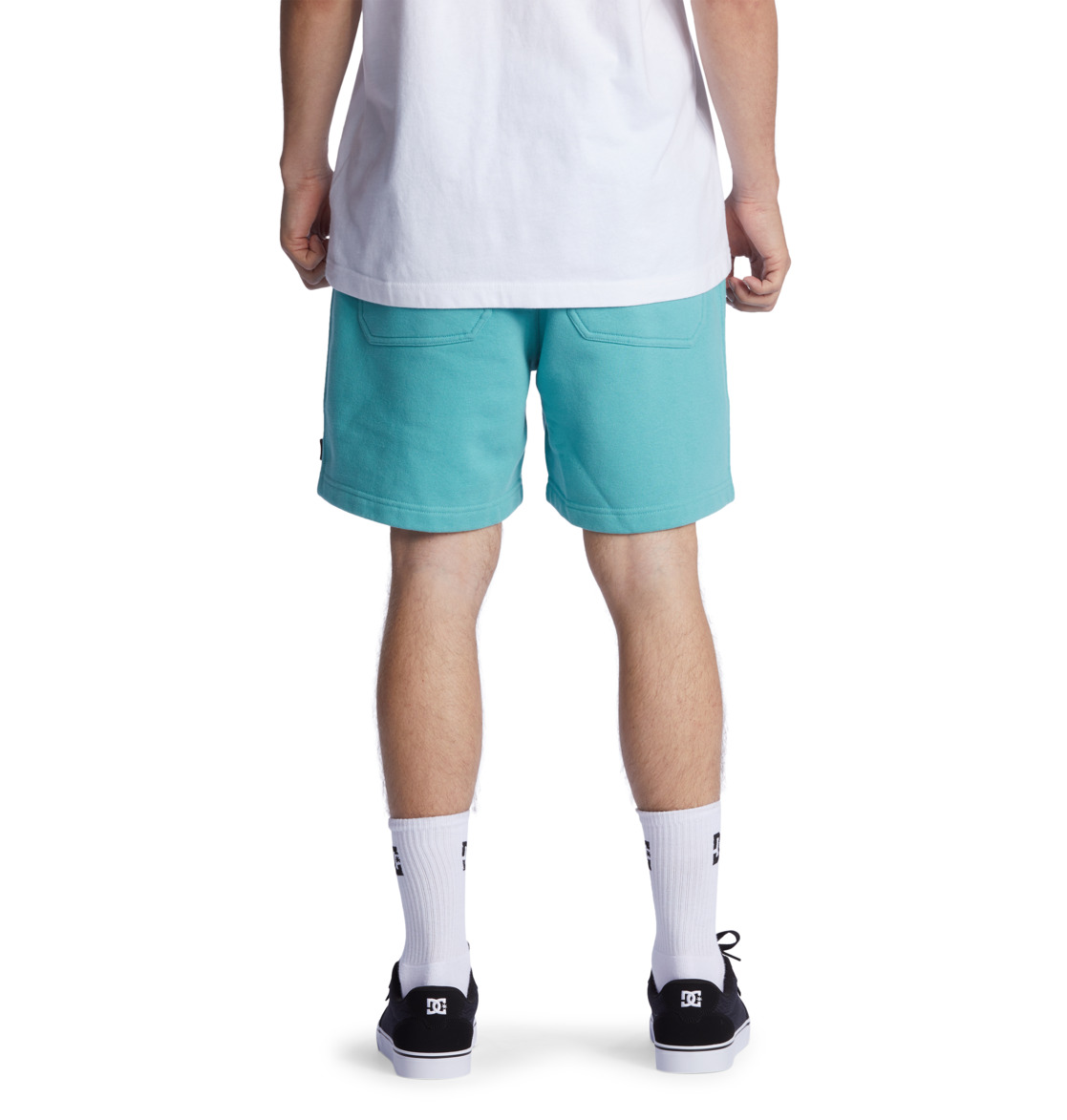 DC 1994 Sweat Men Shorts Turquoise | US-9736GWN