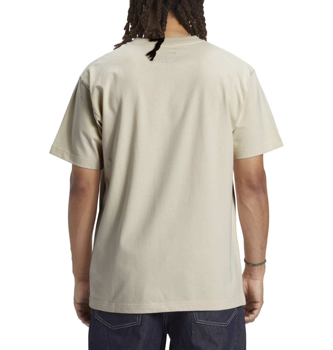 DC 1995 Pocket Men T-Shirt Beige | US-1962JPS