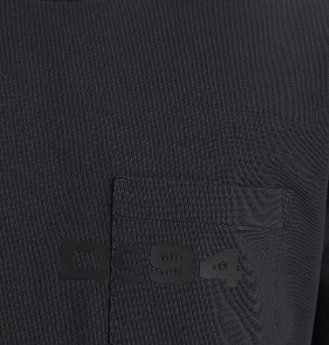 DC 1995 Pocket Men T-Shirt Black | US-7982WGY