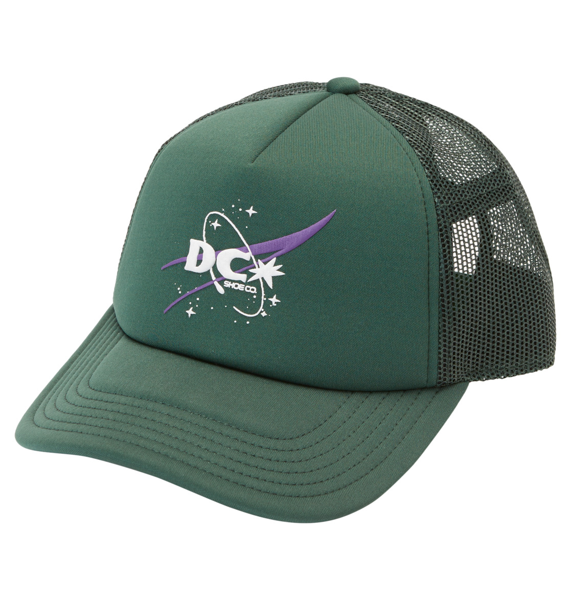 DC 321 Trucker Men Caps Green | US-9642HGE